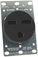 Leviton 061-05372-000 Power Receptacle 30 Amp 250 Volt Flush Mount