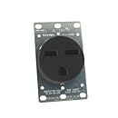 Leviton 061-05372-000 Power Receptacle 30 Amp 250 Volt Flush Mount