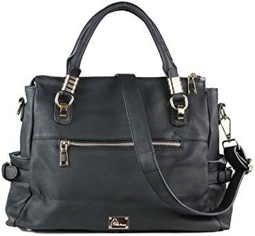 Concealed Carry Purse - The J. Dawn Satchel by Miss Conceal (Black)