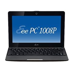 Asus 1008P 25,7 cm (10,1 Zoll) Netbook (Intel Atom N550, 1,5GHz, 1GB RAM, 250GB HDD, Intel 3150, Win7 Starter) braun