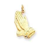 14k Praying Hands Pendant