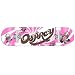 Classic Skateboards - Urban Chick (Pink & White skateboard with "Osprey" in the middle)