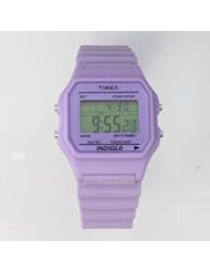 Timex Womens T2N2679J Fashion Digitals Premium Lavendar Watch