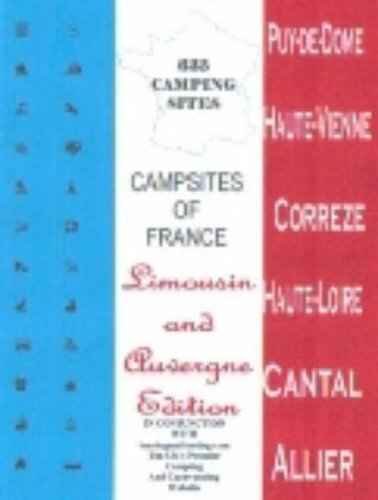 City Travel Guides Discounted  Books : Campsites of France: Limousin and Auvergne