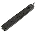 Power Sentry 7-Outlet 1200-Joule TV and VCR Surge Protector