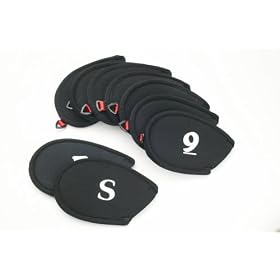 Golf Cub Neoprene Iron Head Covers set of 9