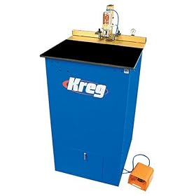Kreg DK1100 FP 1-1 4 Horsepower Floor Pnuematic Fully-Automatic Single Spindle Pocket Machine by Kreg