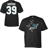 Reebok San Jose Sharks Logan Couture Player Name & Number T-Shirt Large