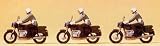 Preiser 16833 Military Police Motorcyclists (3)