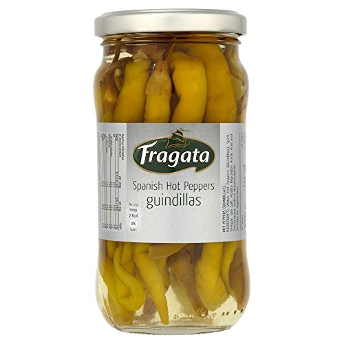 Fragata Spanisch Hot Peppers - Guindillas (300 g) - Packung mit 2