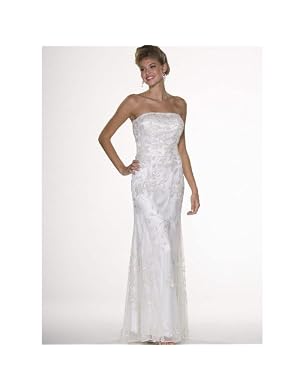 Wedding Dress. Womens Long Evening Gown. Formal Bridal D