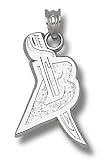 Sterling Silver Buffalo Sabres "B" Sword Logo Pendant