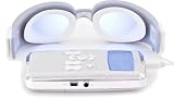 Neurotronics Laxman Wellness Innertainment-System (Farb-Ganzfeld-Brille, miniSD-Kartenslot, USB 2.0) chrom-weiß