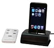 Docking Station Cradle with Remote Control for Apple IPOD / iTouch / iPhone / Nano with HOT Sync PC and AC Charger