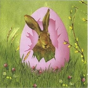 Ihr - Serviettes en papier - Serviettes en papier Easter outlook
