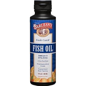 Barlean's Organic Oils Fresh Catch Fish Oil, 8-Ounce Bottle by Barlean's Organic Oils