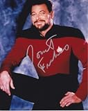Jonathan Frakes Autographed 8x10 STAR TREK Photo