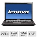 Lenovo G770 10372VU 17.3-Inch Laptop (Dark Brown)