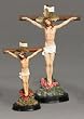Luciana Collection - Statue - Crucifixion - Poly Resin Statues on Dark Base -3in.