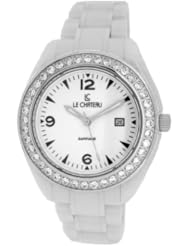 Le Chateau Womens 5868_wht Persida LC White Ceramic Watch