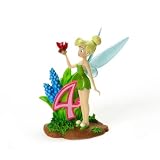 Disney Showcase Collection Tinkerbell Birthday Figurine, Age 4, 4-1/4-Inch