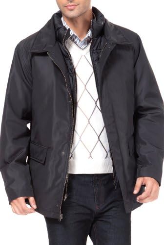 MODERM Men's 3-in-1 Top Coat with Removable Down Vest