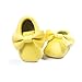 Norbi Baby Infant Toddler Bow Tassels Soft Sole Leather Shoes (3-18 months)