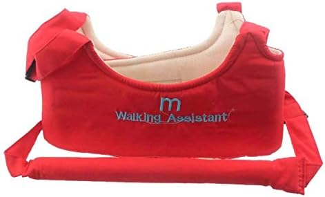 Sannysis Infant Baby Walker Learn Walking Assistant Trainer Safety Harness Belt (Red)