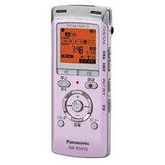 Panasonic ICレコーダー ピンク RR-XS410-P