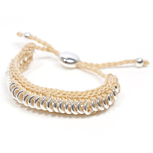 Schmuck-Art Damen-Armband Valrio beige 30149 Preisvergleich