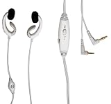 Plantronics Stereo Handsfree Earbuds for Samsung Glyde / Juke / Muse / SCH-A970 / SCH-i830 / SGH-X640 / SPH-A960 / SPH-i700 - Includes TWO Bonus Personal Charm Straps!
