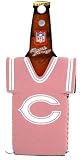 CHICAGO BEARS PINK BOTTLE JERSEY KOOZIE COOZIE COOLER