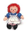 Russ Berrie  16" Button Eye Raggedy Ann
