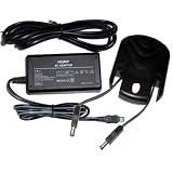 HQRP KIT (AC Power Adapter and Retractable Flat FireWire / iLink Cable) for Sony HandyCam DCR-TRV250, DCR-TRV260, DCR-TRV280, DCR-TRV310 Camcorder