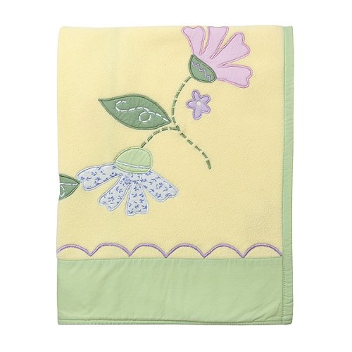 Sumersault Gabriella Appliqued and Embroidered Throw