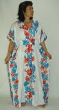 Hawaiian Dresses, Kimono Colorful White