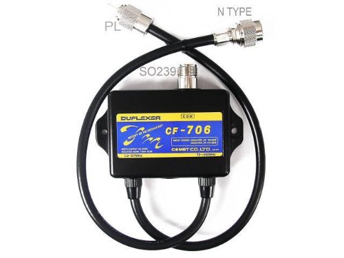 Comet cf-706 duplexer for transceivers - hf-vhf/uhf