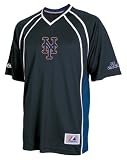 New York Mets Youth Impacto V-Neck Jersey (Large)