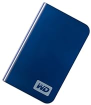 Western Digital WDMEB3200TE 320GB 6,4 cm (2,5 Zoll) externe Festplatte USB 2.0 My Passport Essential intense blue
