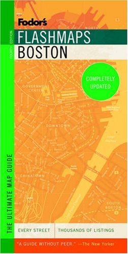 City Travel Guides Discounted  Books : Fodor's Flashmaps Boston, 4th Edition