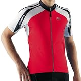 Giordana 2008 Silverline Short Sleeve Cycling Jersey - Red - (GI-SSJY-SILV-REDD)