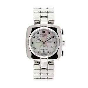 Tissot Women's T020.317.11.117.00 Odaci-T Stainless-Steel White Dial Watch (Watch)