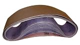 3M 01460 6" x 48" 120 Grit Sanding Belt (Pack of 5)