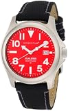 Momentum Men's 1M-SP00R14B Atlas Red Dial Black Snowboard Nylon Watch