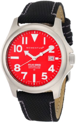 Momentum Herren-Armbanduhr Atlas TI Analog Leder schwarz 1M-SP00R14B Preisvergleich