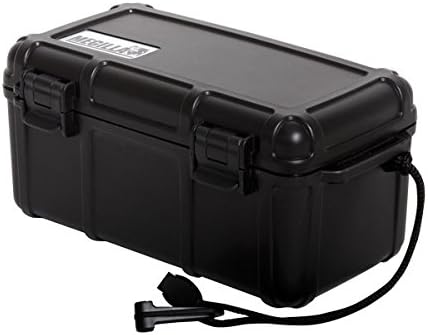 Megilla 1900 Series Waterproof Drybox Case - Layered Foam - Black
