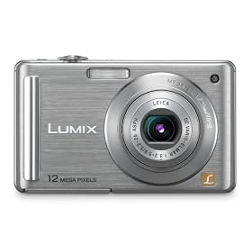 Panasonic Lumix DMC-FS25 12MP Digital Camera with 5x MEGA Optical Image Stabilized Zoom and 3 inch LCD (Silver)