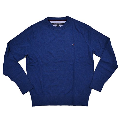 Tommy Hilfiger Mens Pima Cotton Crewneck Sweater