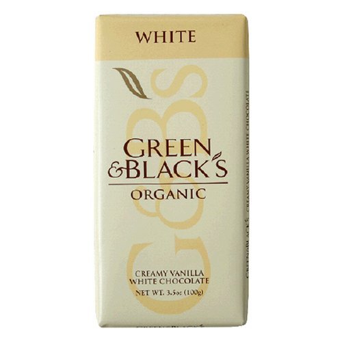 Green & Black's Organic Chocolate Bar, White 