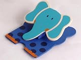 Magnetic wooden animal clip for photos messages or important notes - Elephant design